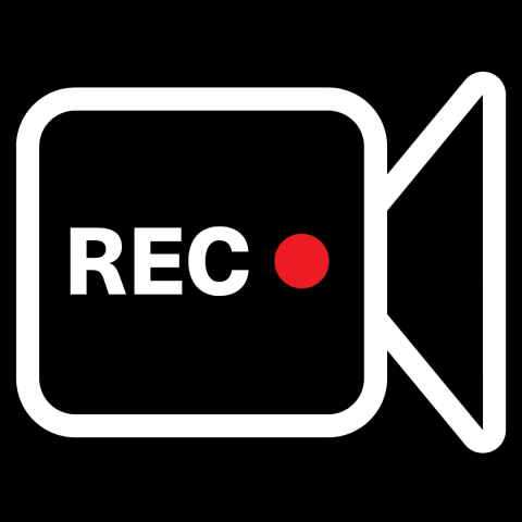 Video recording logo