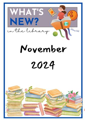 November 2024 New Books